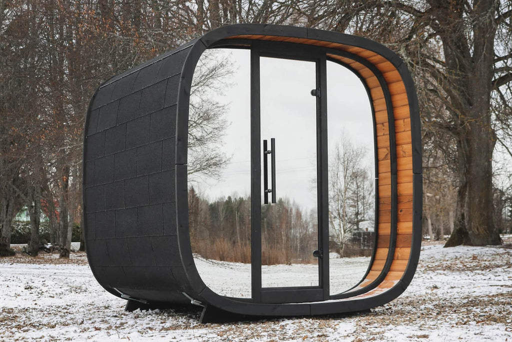 Leil Round Cube Mini Sauna