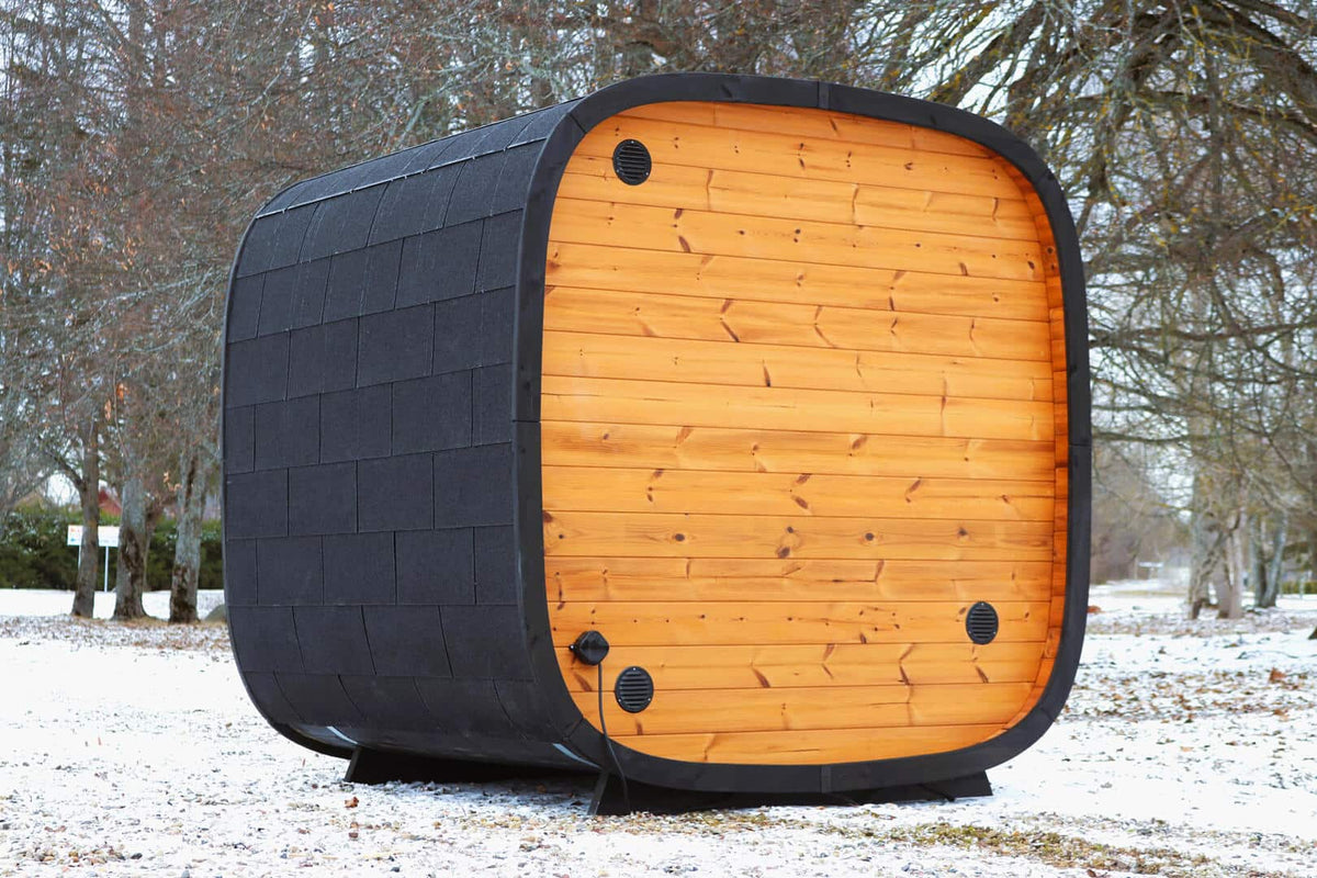 Leil Round Cube Mini Sauna