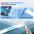 Dr.Prepare Dual Portable Shower Pump Kit (2×5000mAh)