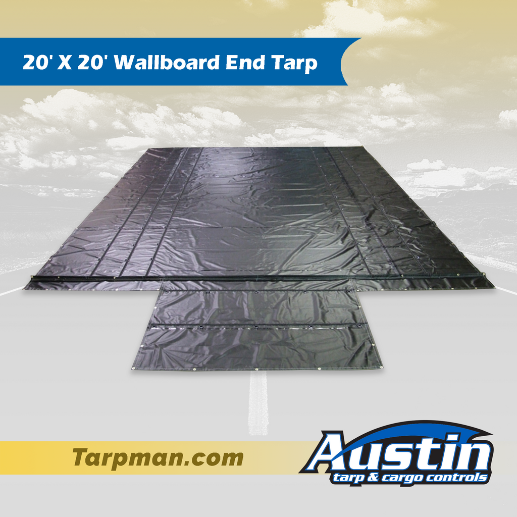 20' X 20' Wallboard End Tarp