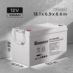 Refurbished Deep Cycle AGM Battery 12 Volt 100Ah