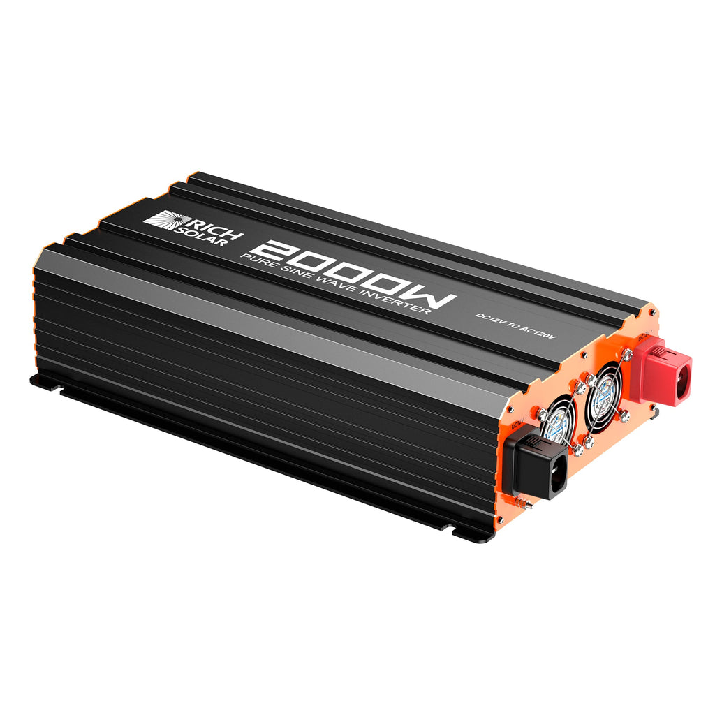NOVA PURE 2K | 2000 Watt (2kW) 12 Volt Industrial Pure Sine Wave Inverter | Powerful 2000W 12V Off-Grid Inverter for RVs, Trailers, Campers, Vans, Trucks, Overlanders, Boats | Top Rated | UL 458 Certified