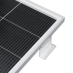 MEGA 200 WITH 2" BRACKETS | 12V 200W Solar Panel for RV, Boat, Cabins | 24.8% Efficiency, 25-Year Warranty | UL Certified | Pallet Orders Only (26/39 PCS)