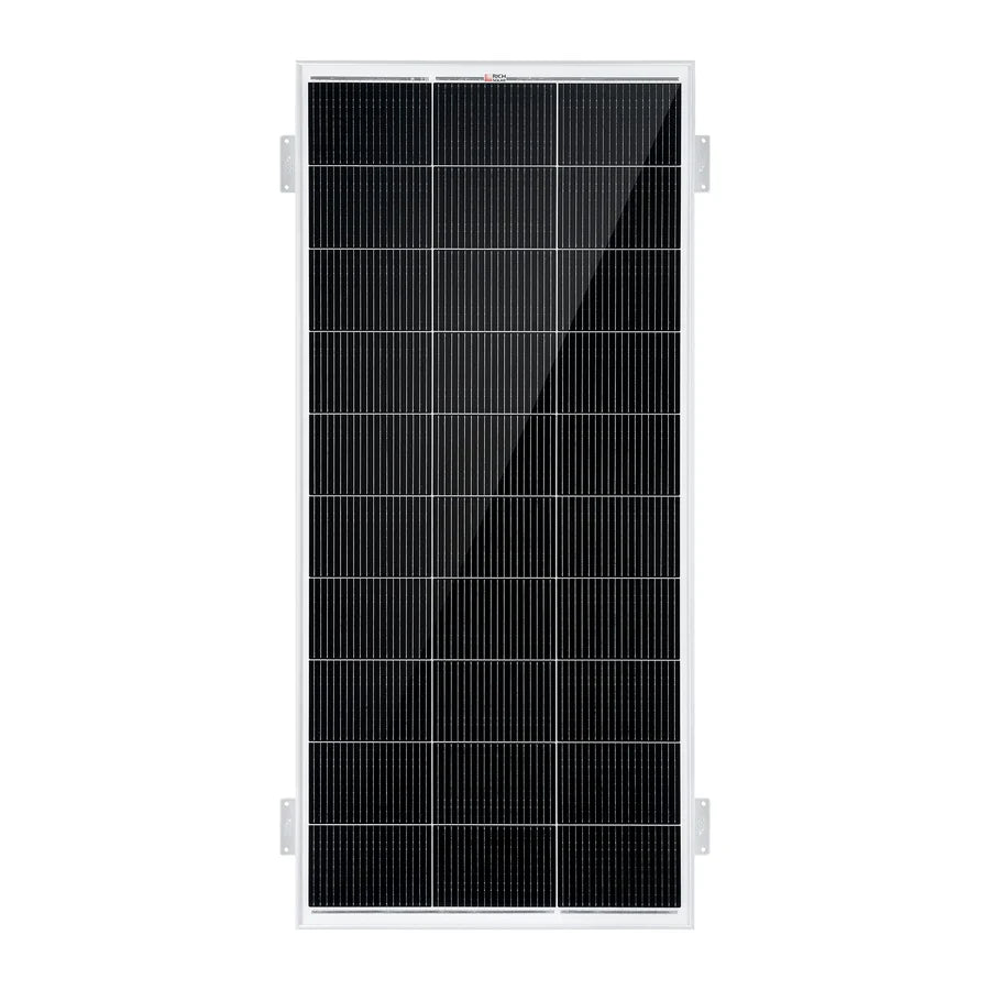 Rich Solar MEGA 200 12V 200W Solar Panel With 2" Brackets