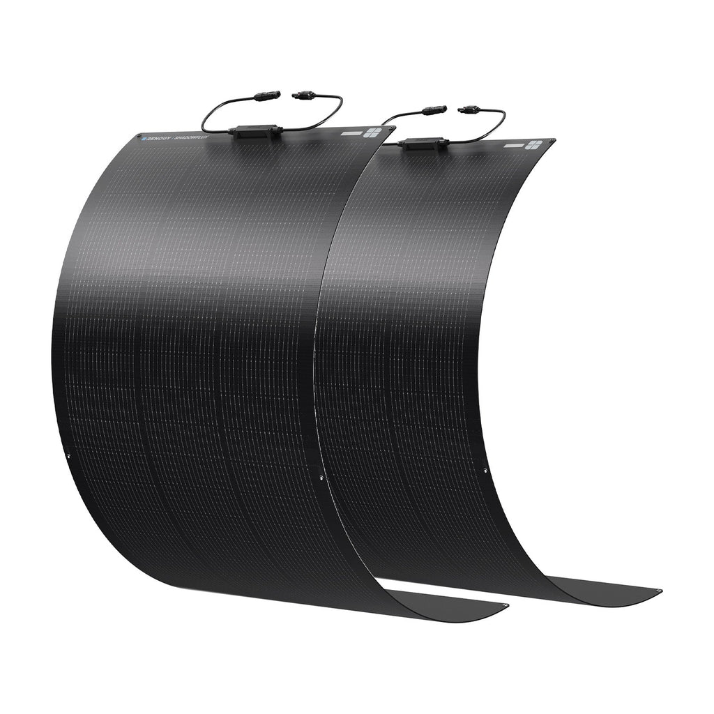 Flex ShadowFlux 100/200W Anti-Shading N-Type Flexible Solar Panel (All Black)