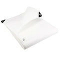 200gsm White Cricket Wicket Cover Tarpaulin – Waterproof UV Resistant Sheet