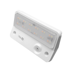 123mm DUAL LED LIGHT 12V AWNING LIGHT AMBER/WHITE LIGHTS WITH SWITCH WHITE IP67