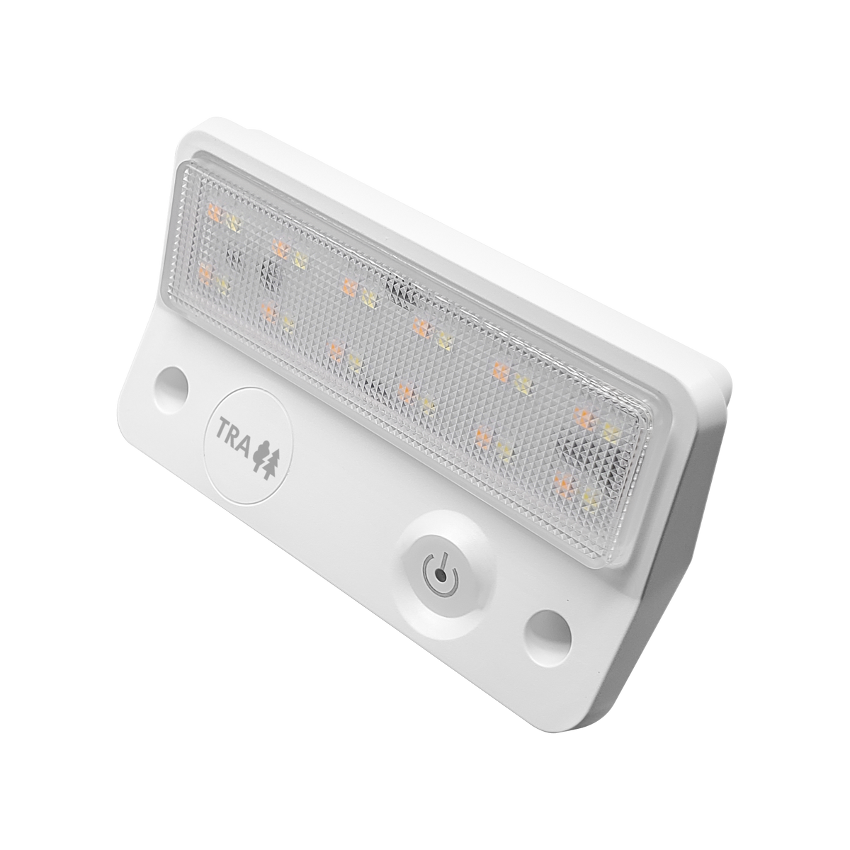 123mm DUAL LED LIGHT 12V AWNING LIGHT AMBER/WHITE LIGHTS WITH SWITCH WHITE IP67