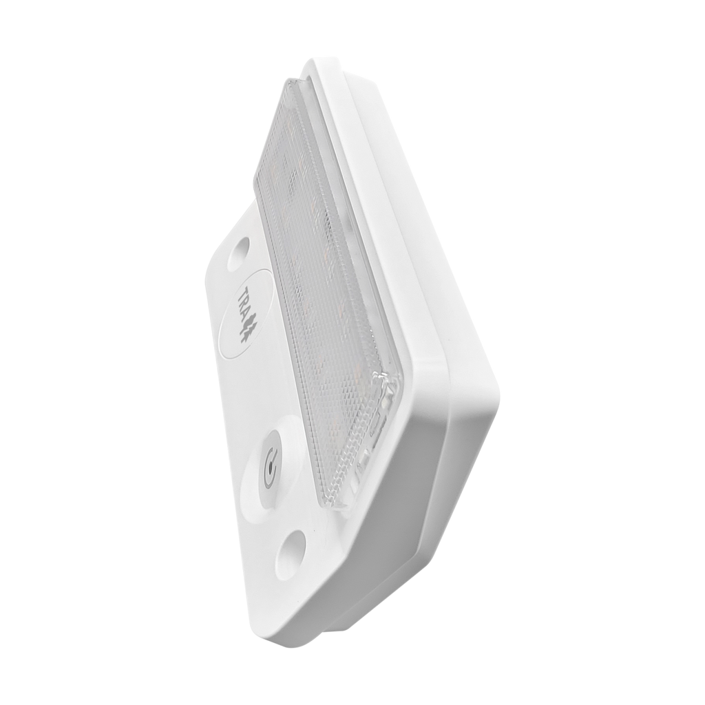 123mm DUAL LED LIGHT 12V AWNING LIGHT AMBER/WHITE LIGHTS WITH SWITCH WHITE IP67