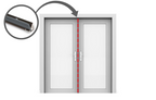 RP16 | Double Door Centre Seal | Astragal | 2250mm