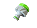 Female Tap Connector 1" or 3/4" BSP Female, Green/Gray