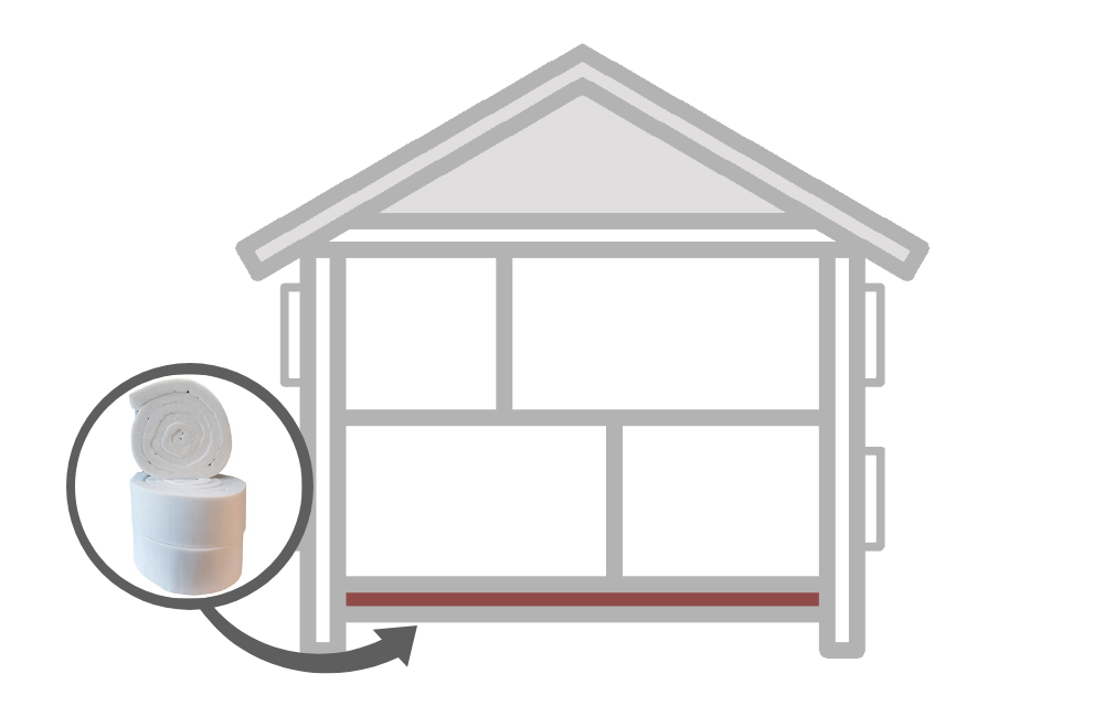 Polymax R2.5 | ACT Canberra | Polyester Underfloor Insulation