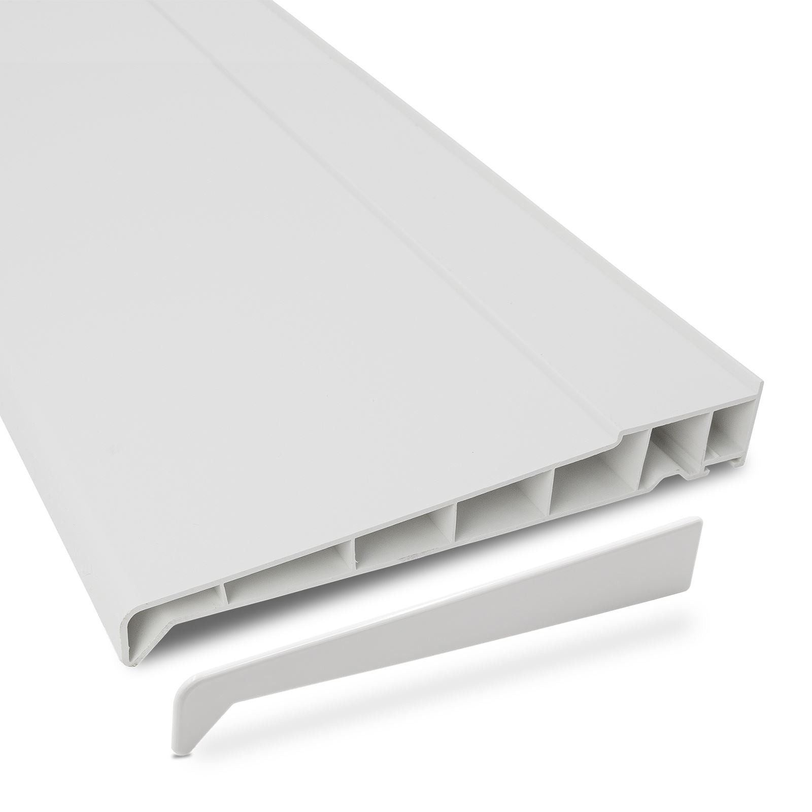 Example of 225mm Profile 22 Window Sill (with End Caps)