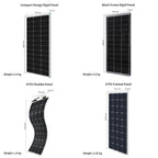 DIY Kit | Renogy | 400 Watts 12/24 Volt Solar Panel Premium Kit with 40A Rover Li MPPT