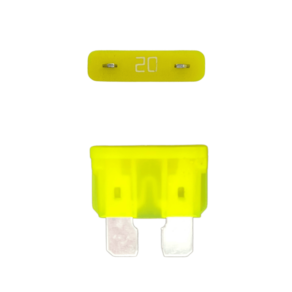 Exotronic 20A ATO/ATC Standard Automotive Blade Fuse
