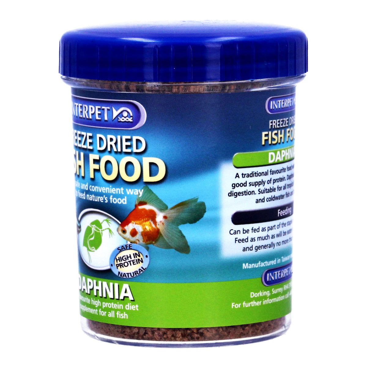 Interpet Freeze-Dried Daphnia 35g - Fish Treat & Protein Boost