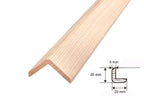 Pine Wood Angle Bead – 90° Corner Trim in 2 Lengths