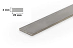 20x3 Stainless steel flat bar – 304 grade smooth strip  