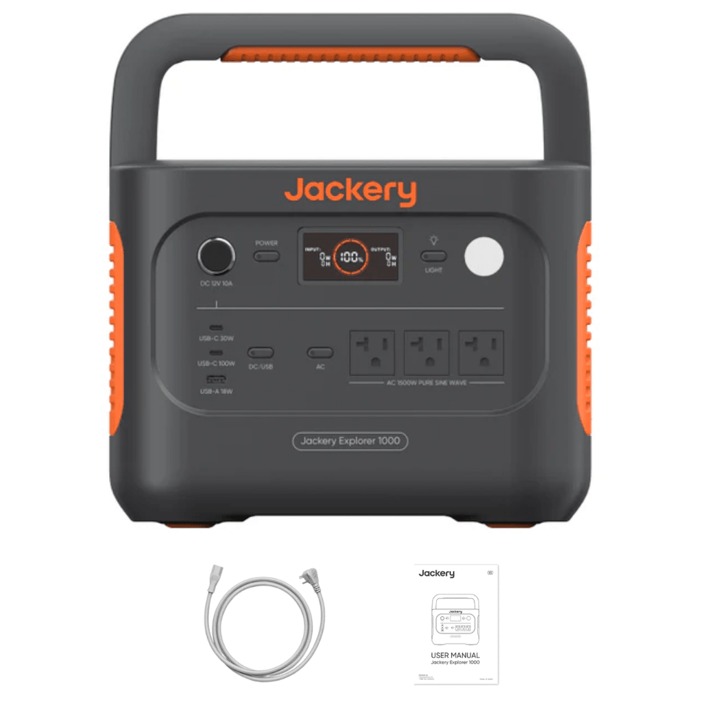 Jackery Explorer 1000 V2 Portable Power Station - Off Grid Stores