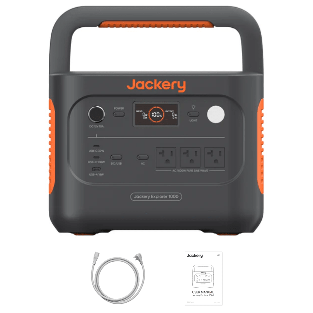 Jackery Explorer 1000 V2 Portable Power Station - Off Grid Stores
