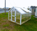 8' X 12'  GREENHOUSE - WHITE - Garden Time