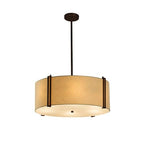Open Box - Justice Design Group FAB-9512-CREM-DBRZ - Chandeliers Indoor Lighting