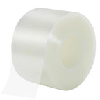 Qoqooice Transparent Window Weather Sealing Tape 2 in x 35 Yards Weather Stripping Residue Free Clear Window Draft Isolation Sealing Film Tape for Windows and Doors Gaps - size: 2 In * 35 Yards Clear