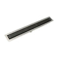 Open Box - Infinity Drain FFTAF 6536 BK - Shower Drains Showers