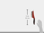 Red Devil 4164 13-Inch Soft Grip Stainless Steel Wire Brush with Scraper - size: 13 inches