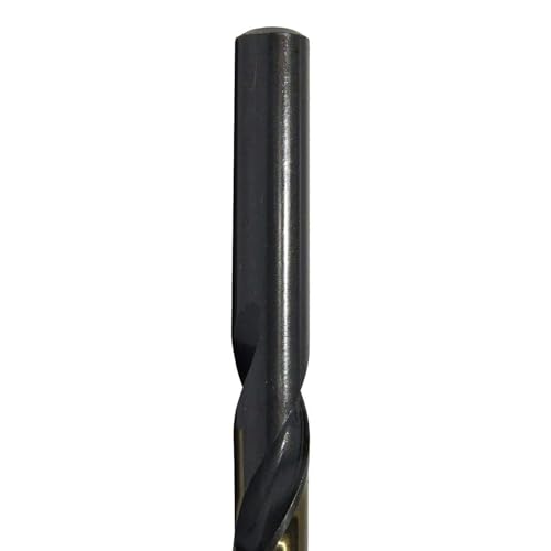 Drill America KFD5/64P12 5/64" High Speed Steel Black & Gold KFD Split Point Drill Bit (Pack of 12), KFD Series - size: 5/64"