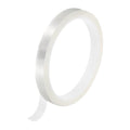 uxcell Clear Heat Tape, 1 Roll 10mmx33m 108ft High Temperature Heat Resistant Tape for Sublimation,Heat Vinyl Press,Heat Transfer, Circuit Board, No Residue - color: Clear, size: 10mmx33m