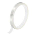 uxcell Clear Heat Tape, 1 Roll 10mmx33m 108ft High Temperature Heat Resistant Tape for Sublimation,Heat Vinyl Press,Heat Transfer, Circuit Board, No Residue - color: Clear, size: 10mmx33m