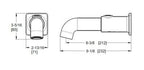 Open Box - Pfister TBS-05SHWD - Tub Spouts Bath and Shower Accessories