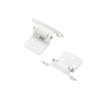 Ravinte White Cabinet Hinges, 1/2 Inch Overlay, 60 Pack (30 Pairs) - color: White