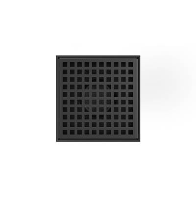 Open Box - Infinity Drain LQD5-2A BK - Shower Drains Showers