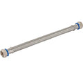 Eastman 18 Inch Steel-Flex Water Heater Connector, 3/4 Inch x 3/4 Inch FIP Swivel, Braided Stainless Steel Water Heater Connectors, 48251 - size: 18 Inch