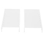 Pilipane 2PCS Makeup Brush Holder Clear Acrylic Horizontal Brush Drying Rack Organizer for Paint Brushes Vanity Table Accessory