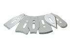 Hyde Contour Paint Removal Scraper for Heat Gun Use with 6 Blade Profiles - style: Heat Gun Safe Contour Scraper
