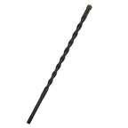 5/32 Inch x 5-1/2 Inch Masonry Drill Bit, 10-Pack Concrete Drill Bit, Carbide Tipped for Concrete, Brick, Stone, Half Flat Shank, Impact Performance (5/32" x 5.5", 10) - size: 5/32" x 5-1/2"