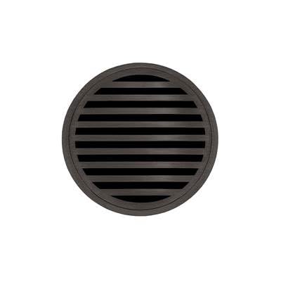 Open Box - Infinity Drain RND 5-2P ORB - Shower Drains Showers