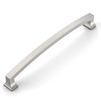 Amerdeco 10 Pack Brushed Satin Nickel Cabinet Pulls 7.5" - color: Brushed Satin Nickel, size: 7.5" hole center