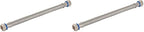Eastman 24 Inch Water Heater Connector, 3/4 x 3/4 Inch FIP, Braided Stainless Steel Water Heater Connectors, 48252 (Pack of 2) - size: 24 Inch (Pack of 2)