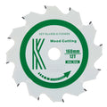 Circular Saw Blades 160mm x 20mm x 2.2mm "Cougar" 12T Rip - 2201