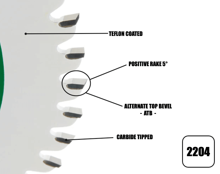 Circular Saw Blades 160mm x 20mm x 2.2mm 48 Tooth Track - 2204