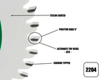 Circular Saw Blades 160mm x 20mm x 2.2mm 48 Tooth Track - 2204