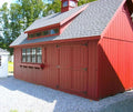 DISPLAY- 14' X 26' DURATEMP PREMIER CANTON - RED - Garden Time