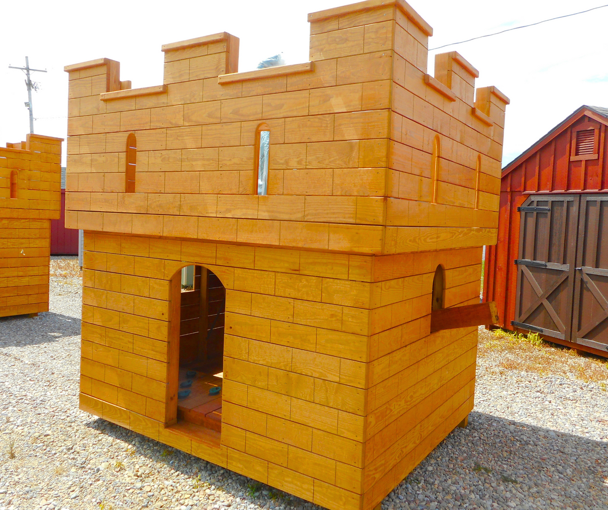 8' X 9' PT  CASTLE- WOOD