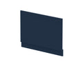Nuie Waterproof Shower Bath End Panel, Midnight Blue Bath Shower Panel for Straight Baths, 800mm