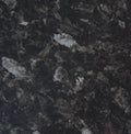 Hudson Reed Fusion Fitted Laminate Worktop, Laminated Stone Worktops for Vanity Units in Black Slate Gloss Finish, 2000 x 365mm