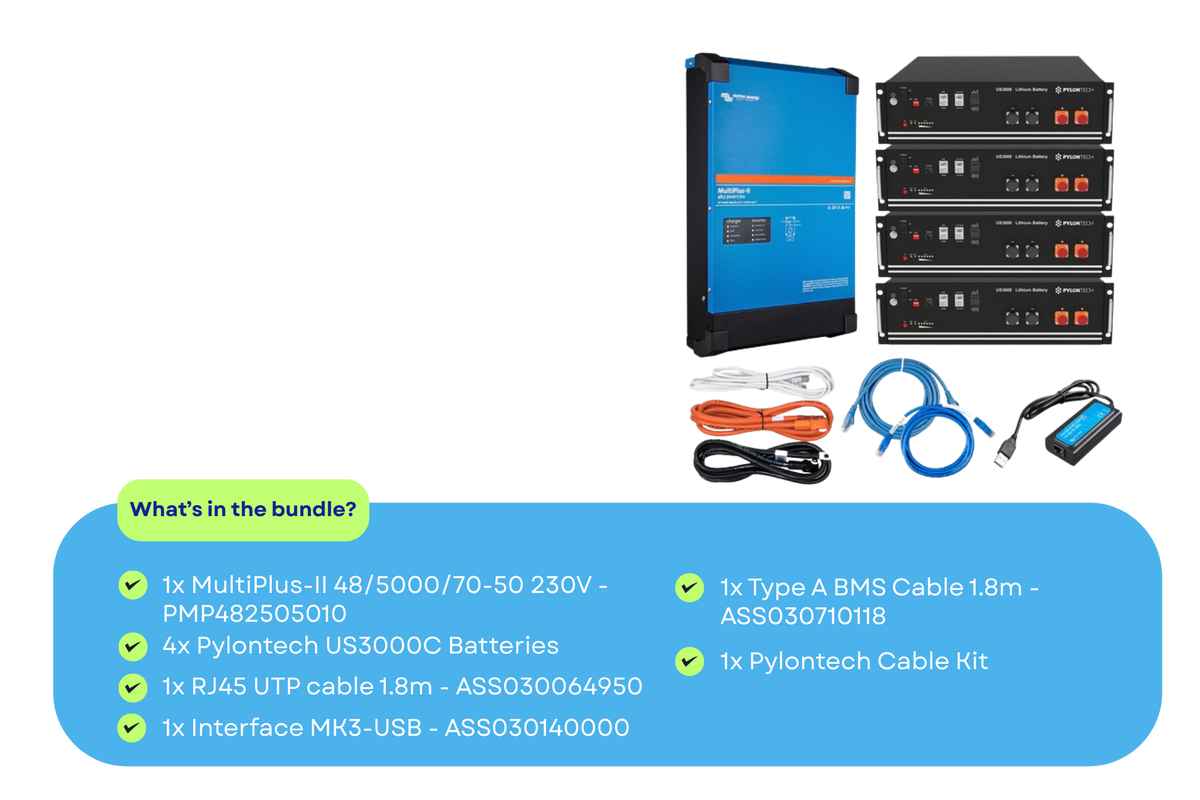 Pylontech | Victron Off-Grid Starter Bundles